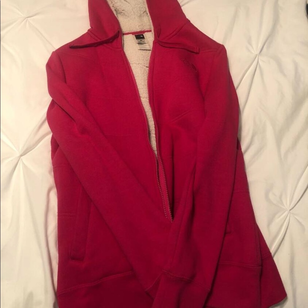 Pink North Face Jacket